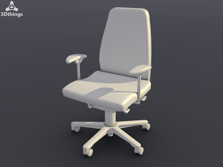 Low Poly Office Chair Blender Models for Download TurboSquid